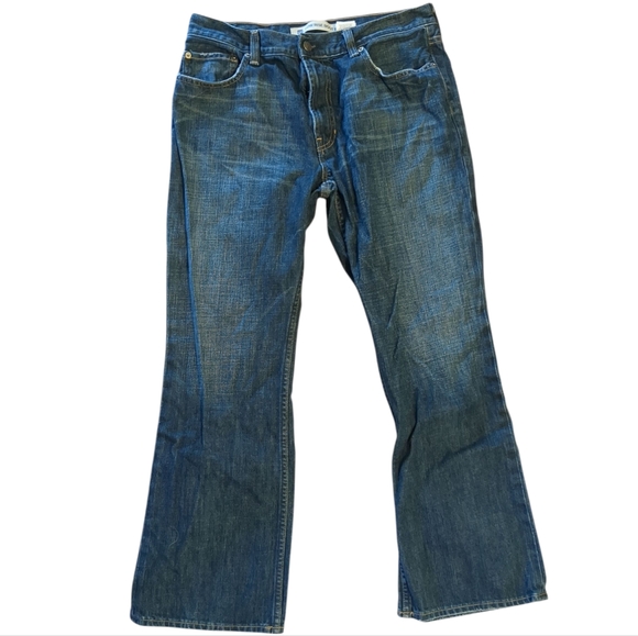 GAP Dark Wash Low Rise Bootcut Jeans 33x30 - Picture 1 of 4